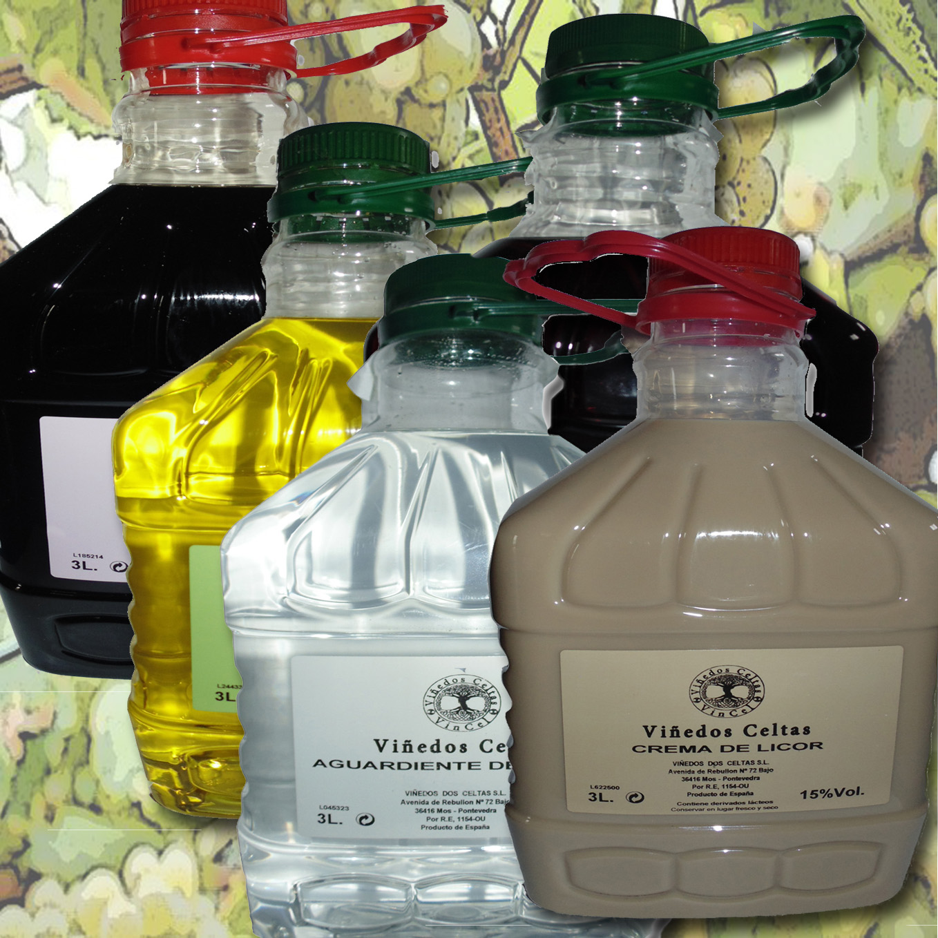 Augardentes e licores 3L